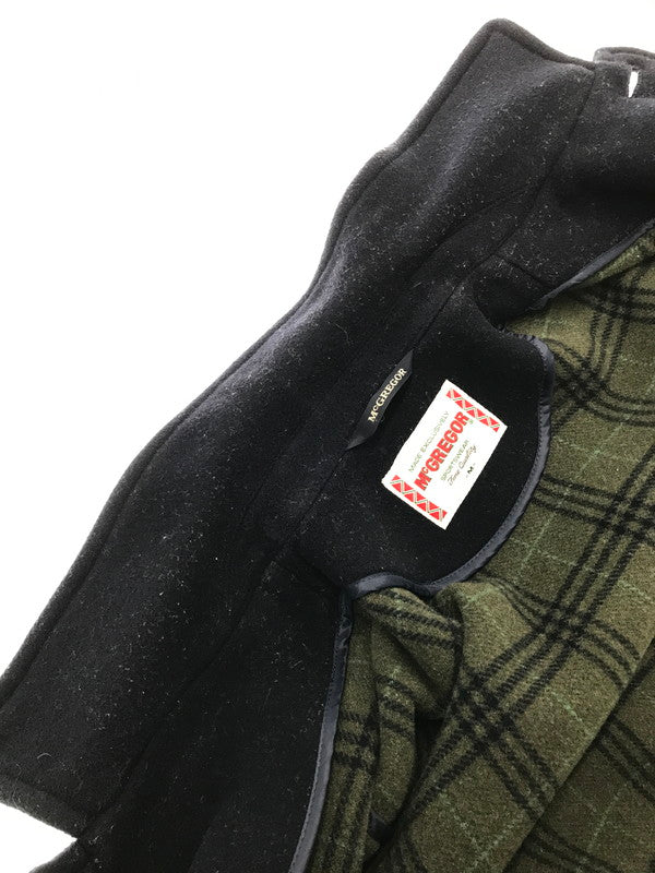 【中古品】【メンズ】 MC GREGOR マックレガー 70's WOOL COAT 70年代 ウール コート アウター ヴィンテージ 146-260918-rt-08-tagh サイズ：M カラー：ネイビー 万代Net店