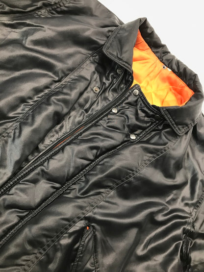 【現状渡し品】【メンズ】 VINTAGE ヴィンテージ FLIGHT JACKET BLACK フライト ジャケット アウター ミリタリージャケット 146-260918-rt-06-tagh サイズ：XL カラー：ブラック 万代Net店