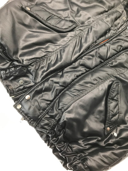 【現状渡し品】【メンズ】 VINTAGE ヴィンテージ FLIGHT JACKET BLACK フライト ジャケット アウター ミリタリージャケット 146-260918-rt-06-tagh サイズ：XL カラー：ブラック 万代Net店
