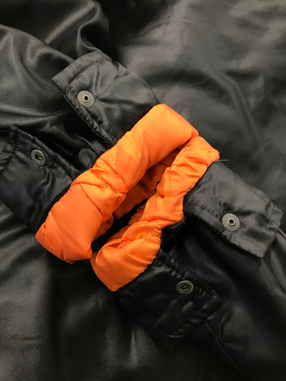 【現状渡し品】【メンズ】 VINTAGE ヴィンテージ FLIGHT JACKET BLACK フライト ジャケット アウター ミリタリージャケット 146-260918-rt-06-tagh サイズ：XL カラー：ブラック 万代Net店