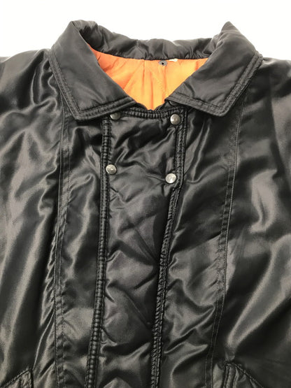 【現状渡し品】【メンズ】 VINTAGE ヴィンテージ FLIGHT JACKET BLACK フライト ジャケット アウター ミリタリージャケット 146-260918-rt-06-tagh サイズ：XL カラー：ブラック 万代Net店