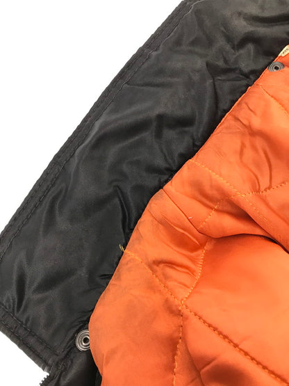 【現状渡し品】【メンズ】 VINTAGE ヴィンテージ FLIGHT JACKET BLACK フライト ジャケット アウター ミリタリージャケット 146-260918-rt-06-tagh サイズ：XL カラー：ブラック 万代Net店