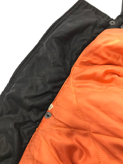 【現状渡し品】【メンズ】 VINTAGE ヴィンテージ FLIGHT JACKET BLACK フライト ジャケット アウター ミリタリージャケット 146-260918-rt-06-tagh サイズ：XL カラー：ブラック 万代Net店