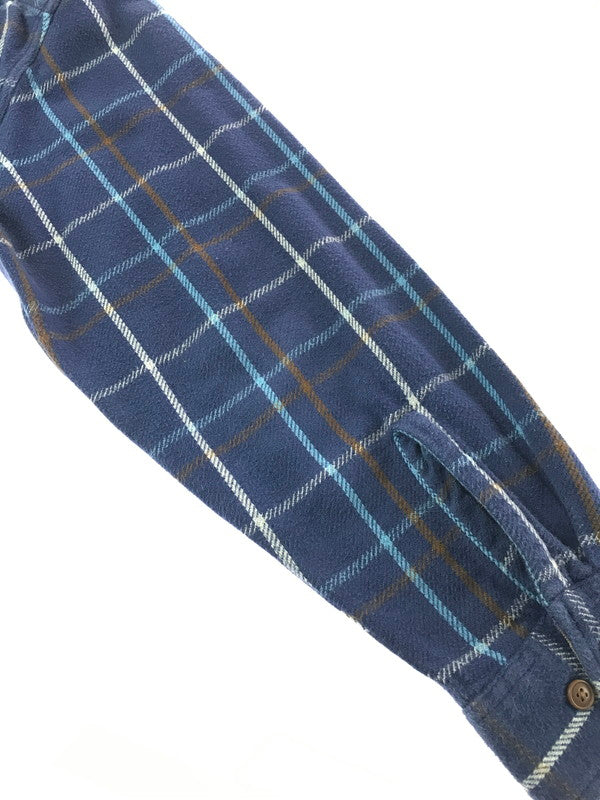 【中古品】【メンズ】 ST.JOHN'S BAY セント ジョンズ ベイ 90～00's FLANNEL SHIRT BLUE 90年代～2000年代 フランネル シャツ トップス ライトアウター 146-260917-rt-07-tagh サイズ：XL カラー：ブルー 万代Net店