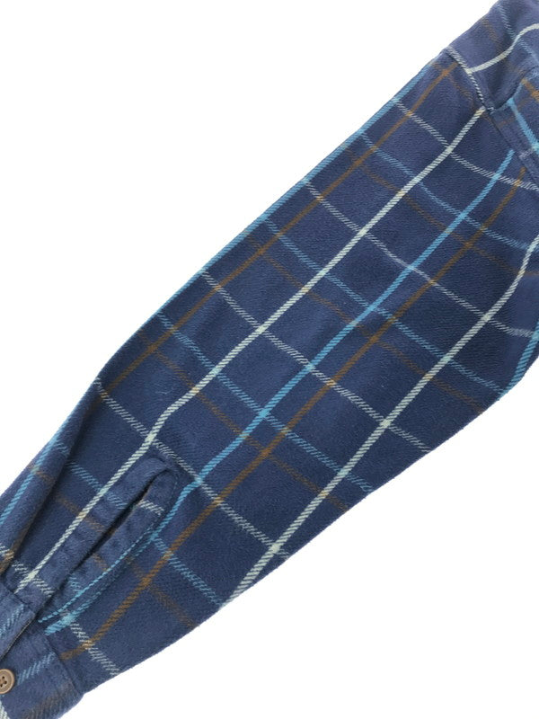 【中古品】【メンズ】 ST.JOHN'S BAY セント ジョンズ ベイ 90～00's FLANNEL SHIRT BLUE 90年代～2000年代 フランネル シャツ トップス ライトアウター 146-260917-rt-07-tagh サイズ：XL カラー：ブルー 万代Net店