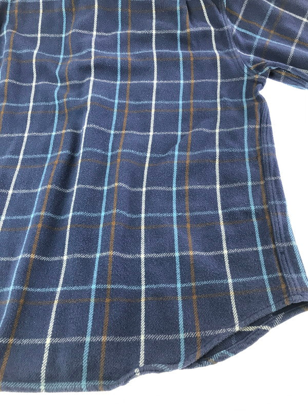 【中古品】【メンズ】 ST.JOHN'S BAY セント ジョンズ ベイ 90～00's FLANNEL SHIRT BLUE 90年代～2000年代 フランネル シャツ トップス ライトアウター 146-260917-rt-07-tagh サイズ：XL カラー：ブルー 万代Net店