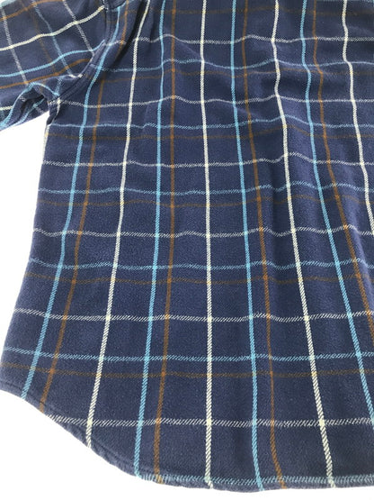 【中古品】【メンズ】 ST.JOHN'S BAY セント ジョンズ ベイ 90～00's FLANNEL SHIRT BLUE 90年代～2000年代 フランネル シャツ トップス ライトアウター 146-260917-rt-07-tagh サイズ：XL カラー：ブルー 万代Net店