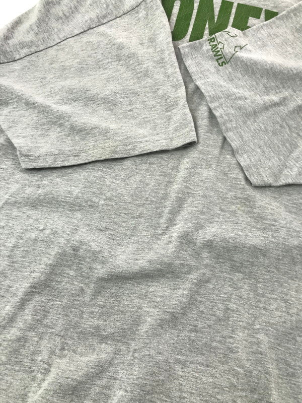 【現状渡し品】【メンズ】 DRAWLS ドロールズ 90'S MONEY T-SHIRT 90年代 ロゴ Tシャツ 半袖Tシャツ 146-260912-na-23-tagh サイズ：XL カラー：グレー 万代Net店