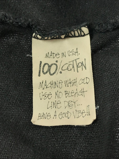 【現状渡し品】【メンズ】 OLD STUSSY オールド ステューシー 80'S STOCK LOGO T-SHIRT USA製 80年代 月桂樹 ロゴ Tシャツ 半袖Tシャツ 142-260912-na-27-tagh サイズ：L カラー：ブラック 万代Net店