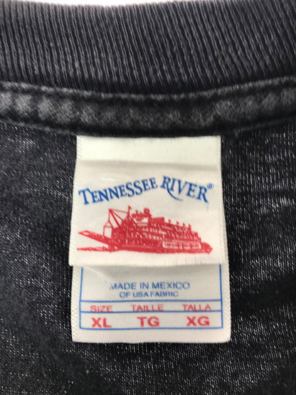 【現状渡し品】【メンズ】 USED SOCIAL DISTORTION TENNESSEE RIVER BAND T-SHIRT ソーシャル ディストーション テネシーリバー バンド Tシャツ 半袖Tシャツ 146-260912-na-21-tagh サイズ：XL カラー：ブラック 万代Net店