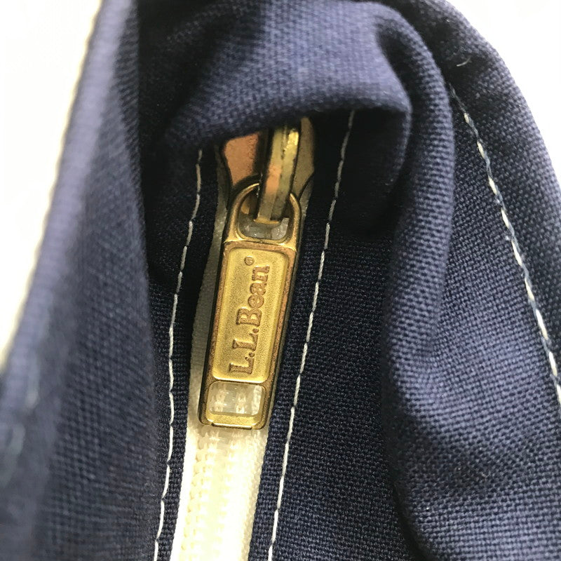 【現状渡し品】【メンズ】 L.L.BEAN エルエルビーン BOAT AND TOTE MINI USA製 ボート アンド トート ミニ バッグ ハンドバッグ カバン 188-260927-na-08-tagh カラー：ネイビー/グリーン 万代Net店