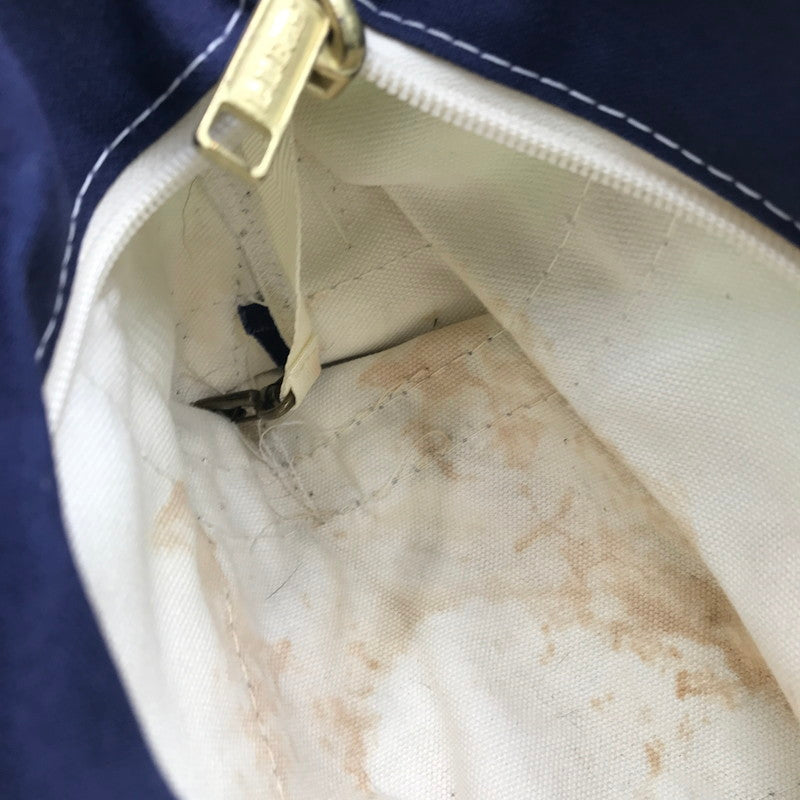 【現状渡し品】【メンズ】 L.L.BEAN エルエルビーン BOAT AND TOTE MINI USA製 ボート アンド トート ミニ バッグ ハンドバッグ カバン 188-260927-na-08-tagh カラー：ネイビー/グリーン 万代Net店