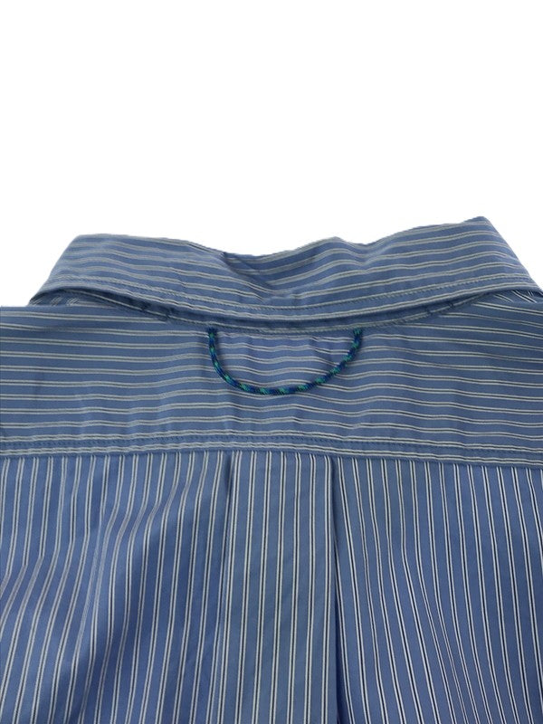 【中古品】【メンズ】 SANDWATERR サンドウォーター 25SS COTTON BROAD STRIPE RESEARCHED B.D.SHIRT SW-S0651 コットン ブロード ストライプ シャツ4 140-260917-rt-06-tagh サイズ：3 カラー：ブルー 万代Net店