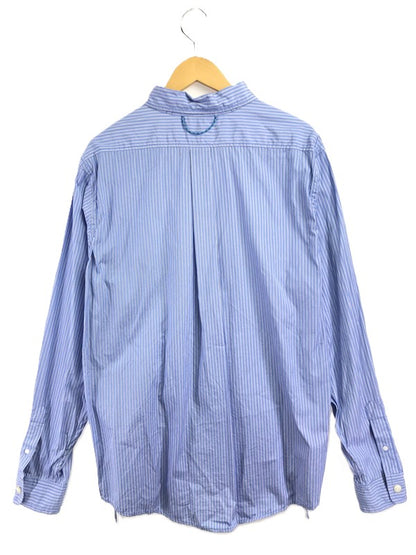 【中古品】【メンズ】 SANDWATERR サンドウォーター 25SS COTTON BROAD STRIPE RESEARCHED B.D.SHIRT SW-S0651 コットン ブロード ストライプ シャツ4 140-260917-rt-06-tagh サイズ：3 カラー：ブルー 万代Net店