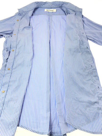 【中古品】【メンズ】 SANDWATERR サンドウォーター 25SS COTTON BROAD STRIPE RESEARCHED B.D.SHIRT SW-S0651 コットン ブロード ストライプ シャツ4 140-260917-rt-06-tagh サイズ：3 カラー：ブルー 万代Net店