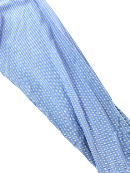 【中古品】【メンズ】 SANDWATERR サンドウォーター 25SS COTTON BROAD STRIPE RESEARCHED B.D.SHIRT SW-S0651 コットン ブロード ストライプ シャツ4 140-260917-rt-06-tagh サイズ：3 カラー：ブルー 万代Net店