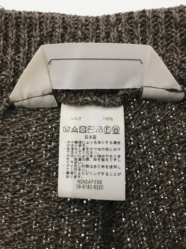 【中古品】【メンズ】 ANDER アンダー NONSAPIENS SILK MESH LAYER PANTS BROWN シルク メッシュ レイヤー パンツ ボトムス 151-260917-rt-22-tagh サイズ：不明 下記参照 カラー：ブラウン 万代Net店