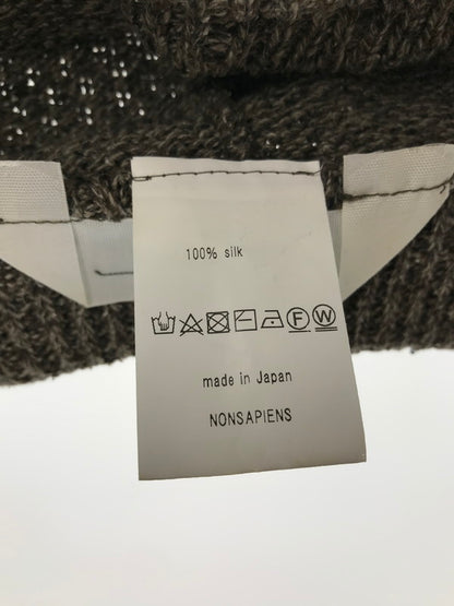 【中古品】【メンズ】 ANDER アンダー NONSAPIENS SILK MESH LAYER PANTS BROWN シルク メッシュ レイヤー パンツ ボトムス 151-260917-rt-22-tagh サイズ：不明 下記参照 カラー：ブラウン 万代Net店