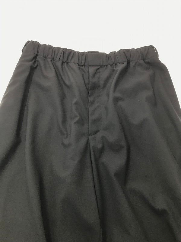 【中古品】【メンズ】 H BEAUTY&YOUTH UNITED ARROWS エイチ ビューティー＆ユース ユナイテッドアローズ WOOL GABARDINE OVERPANTS 1214-1-000127 158-260917-rt-28-tagh サイズ：L カラー：ブラック 万代Net店