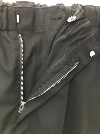 【中古品】【メンズ】 H BEAUTY&YOUTH UNITED ARROWS エイチ ビューティー＆ユース ユナイテッドアローズ WOOL GABARDINE OVERPANTS 1214-1-000127 158-260917-rt-28-tagh サイズ：L カラー：ブラック 万代Net店