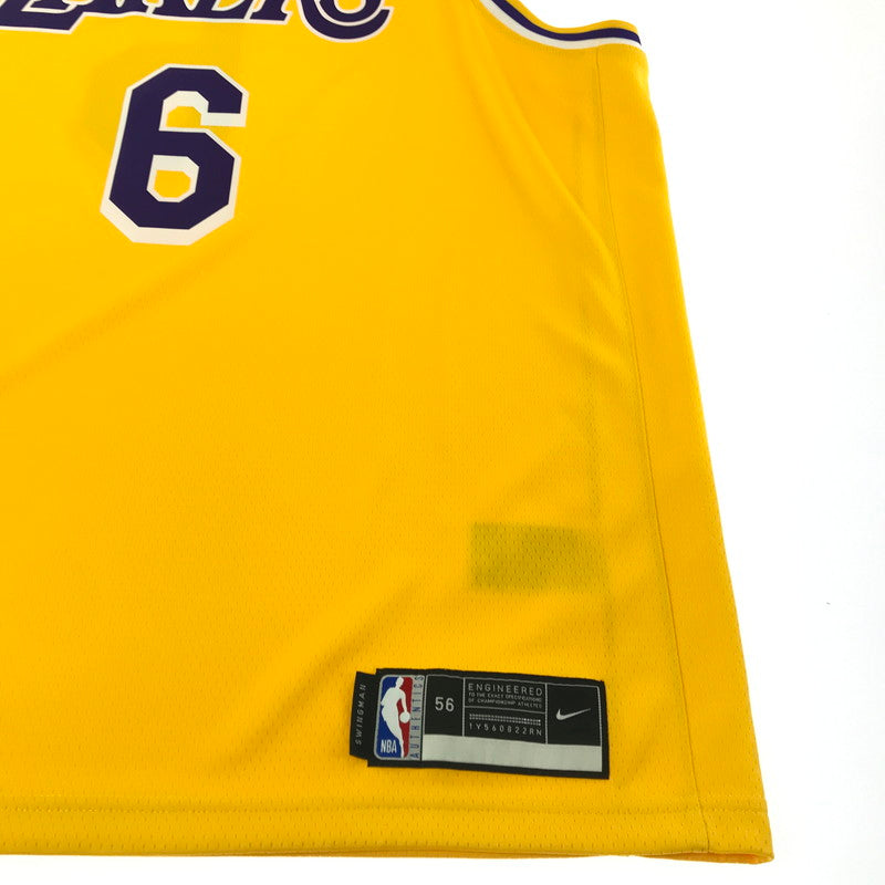 【中古美品】【メンズ】 NIKE ナイキ LEBRON JAMES GAME SHIRT CW3669-738 レブロン ジェームズ ゲームシャツ トップス 148-260912-na-29-tagh サイズ：2XL カラー：イエロー 万代Net店