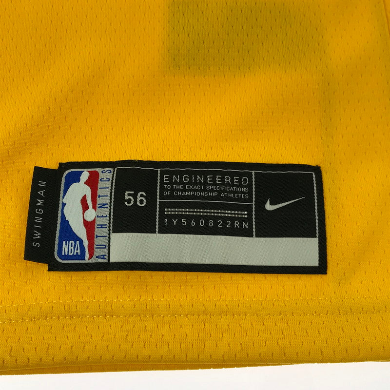 【中古美品】【メンズ】 NIKE ナイキ LEBRON JAMES GAME SHIRT CW3669-738 レブロン ジェームズ ゲームシャツ トップス 148-260912-na-29-tagh サイズ：2XL カラー：イエロー 万代Net店