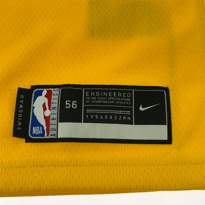 【中古美品】【メンズ】 NIKE ナイキ LEBRON JAMES GAME SHIRT CW3669-738 レブロン ジェームズ ゲームシャツ トップス 148-260912-na-29-tagh サイズ：2XL カラー：イエロー 万代Net店