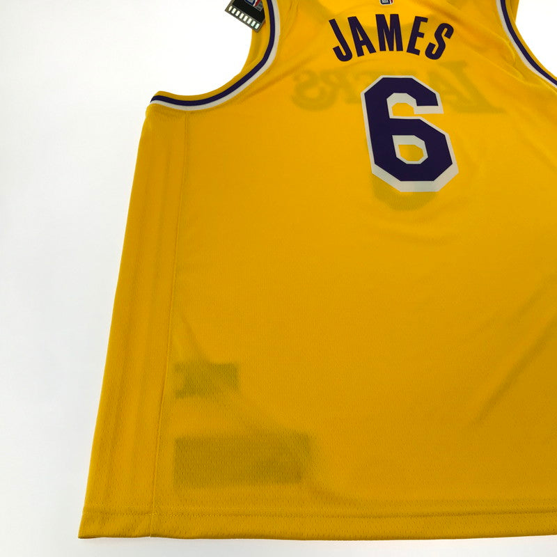 【中古美品】【メンズ】 NIKE ナイキ LEBRON JAMES GAME SHIRT CW3669-738 レブロン ジェームズ ゲームシャツ トップス 148-260912-na-29-tagh サイズ：2XL カラー：イエロー 万代Net店