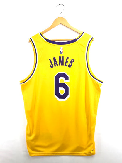【中古美品】【メンズ】 NIKE ナイキ LEBRON JAMES GAME SHIRT CW3669-738 レブロン ジェームズ ゲームシャツ トップス 148-260912-na-29-tagh サイズ：2XL カラー：イエロー 万代Net店