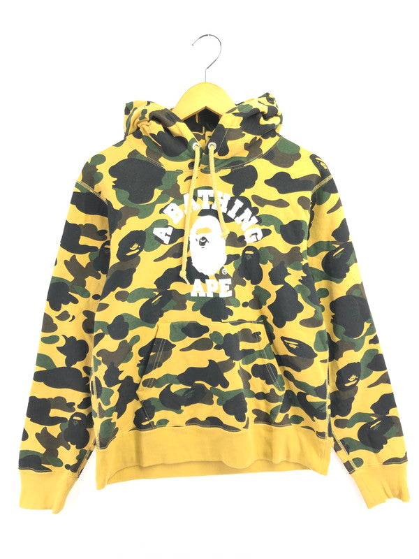 【中古品】【メンズ】 A BATHING APE アベイシングエイプ CAMOUFLAGE PARKER 001PPJ701011M カモフラージュ プルオーバーパーカー 142-260916-na-10-tagh サイズ：M カラー：カモ 万代Net店