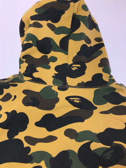 【中古品】【メンズ】 A BATHING APE アベイシングエイプ CAMOUFLAGE PARKER 001PPJ701011M カモフラージュ プルオーバーパーカー 142-260916-na-10-tagh サイズ：M カラー：カモ 万代Net店