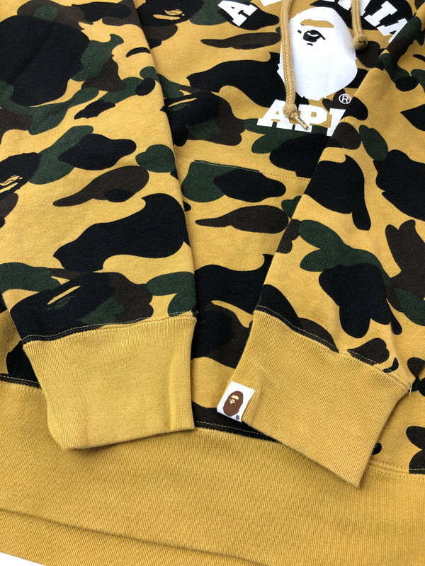 【中古品】【メンズ】 A BATHING APE アベイシングエイプ CAMOUFLAGE PARKER 001PPJ701011M カモフラージュ プルオーバーパーカー 142-260916-na-10-tagh サイズ：M カラー：カモ 万代Net店