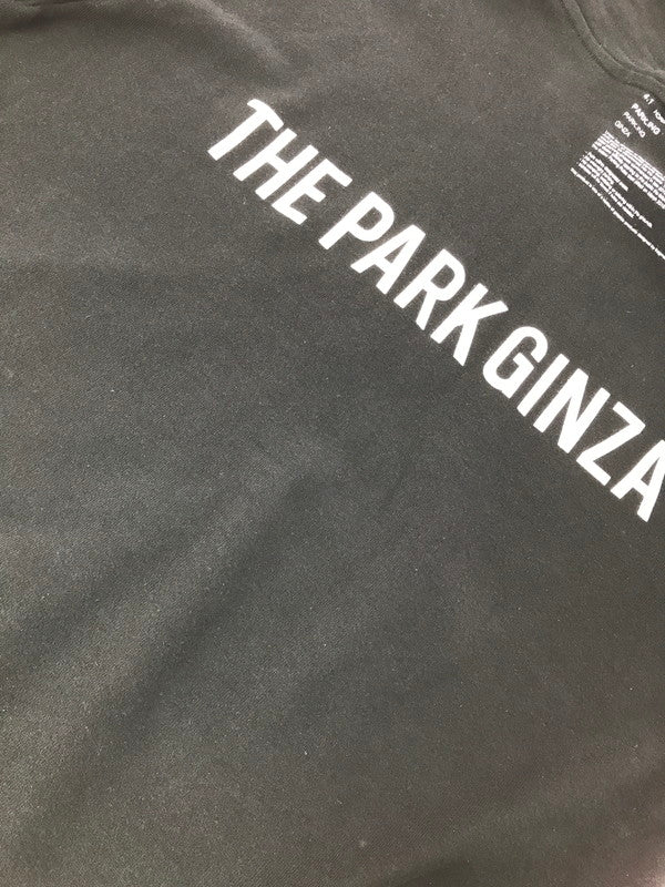 【中古品】【メンズ】 THE PARK GINZA ザ パーキング銀座 ZIP UP HOODIE ジップアップ フーディー パーカー 142-260915-na-20-tagh サイズ：L カラー：ブラック 万代Net店