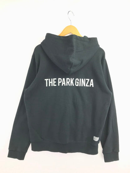 【中古品】【メンズ】 THE PARK GINZA ザ パーキング銀座 ZIP UP HOODIE ジップアップ フーディー パーカー 142-260915-na-20-tagh サイズ：L カラー：ブラック 万代Net店