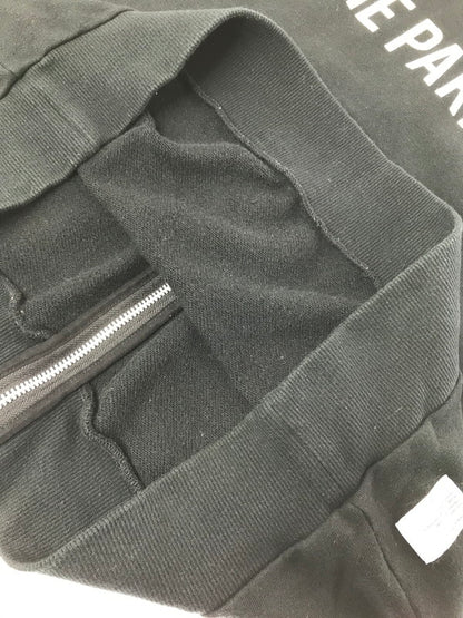 【中古品】【メンズ】 THE PARK GINZA ザ パーキング銀座 ZIP UP HOODIE ジップアップ フーディー パーカー 142-260915-na-20-tagh サイズ：L カラー：ブラック 万代Net店