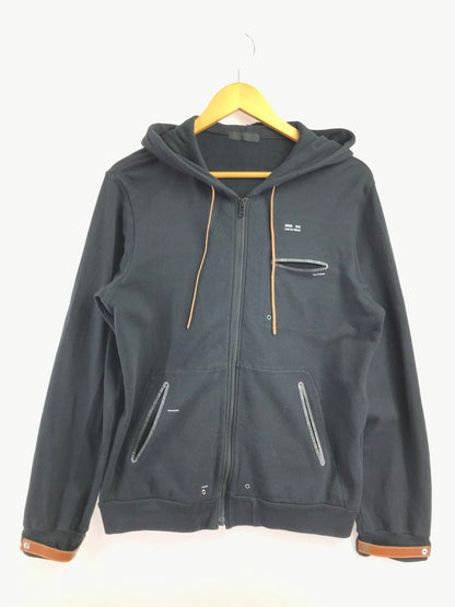 【中古品】【メンズ】 UNDERCOVERISM アンダーカバーイズム LESS BUT BETTER期 10SS ZIP UP HOODIE E4810 ジップアップ フーディー パーカー 140-260915-na-19-tagh サイズ：2 カラー：ブラック 万代Net店