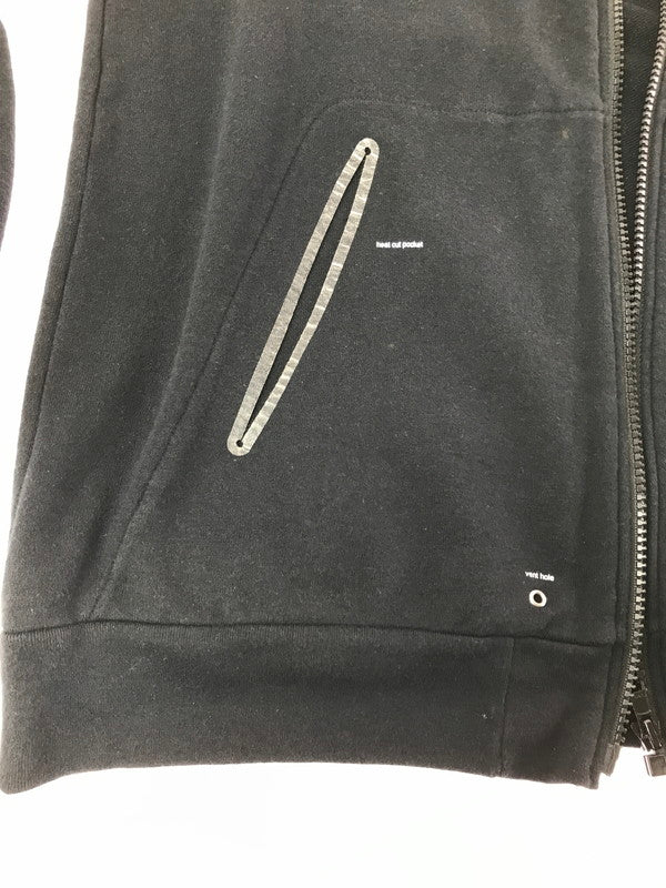 【中古品】【メンズ】 UNDERCOVERISM アンダーカバーイズム LESS BUT BETTER期 10SS ZIP UP HOODIE E4810 ジップアップ フーディー パーカー 140-260915-na-19-tagh サイズ：2 カラー：ブラック 万代Net店