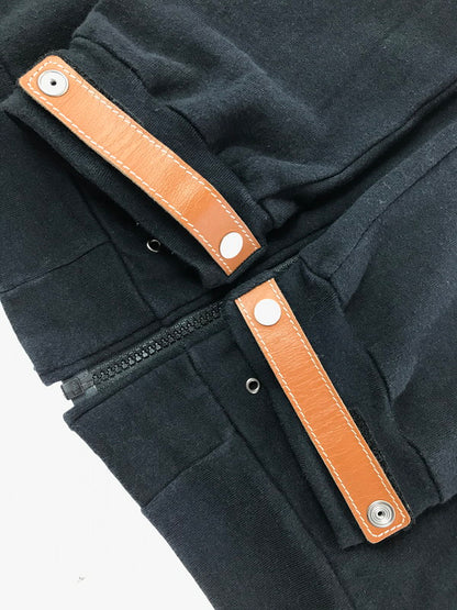 【中古品】【メンズ】 UNDERCOVERISM アンダーカバーイズム LESS BUT BETTER期 10SS ZIP UP HOODIE E4810 ジップアップ フーディー パーカー 140-260915-na-19-tagh サイズ：2 カラー：ブラック 万代Net店