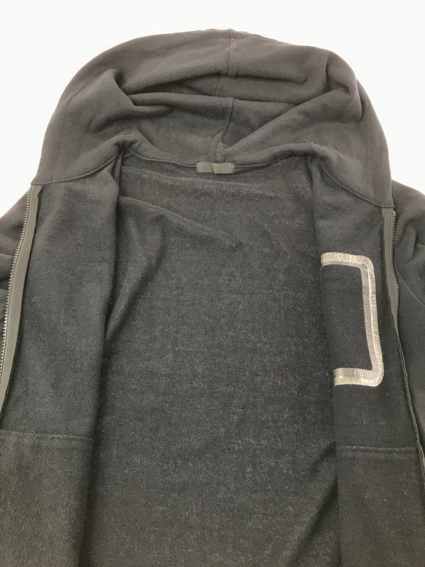 【中古品】【メンズ】 UNDERCOVERISM アンダーカバーイズム LESS BUT BETTER期 10SS ZIP UP HOODIE E4810 ジップアップ フーディー パーカー 140-260915-na-19-tagh サイズ：2 カラー：ブラック 万代Net店