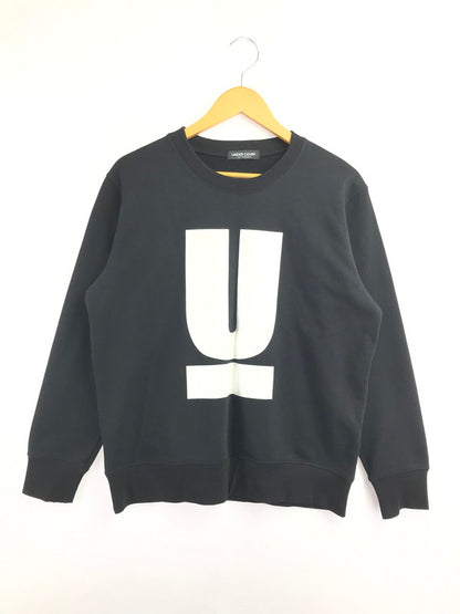 【中古品】【メンズ】 UNDERCOVER アンダーカバー U LOGO CREWNECK SWEATSHIRT ロゴ クルーネック スウェットシャツ トレーナー 140-260915-na-17-tagh サイズ：2(M) カラー：ブラック 万代Net店