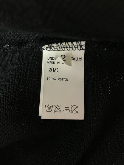 【中古品】【メンズ】 UNDERCOVER アンダーカバー U LOGO CREWNECK SWEATSHIRT ロゴ クルーネック スウェットシャツ トレーナー 140-260915-na-17-tagh サイズ：2(M) カラー：ブラック 万代Net店