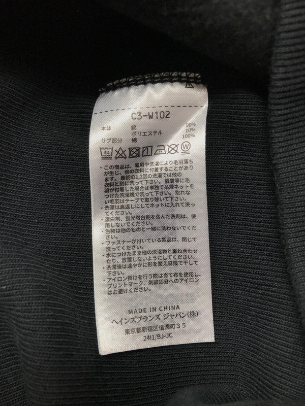 【中古品】【メンズ】 CHAMPION チャンピオン C3-W102 青単タグ REVERSE WEAVE リバースウィーブ HOODIE フーディー パーカー 148-260915-na-18-tagh サイズ：L カラー：ブラック 万代Net店