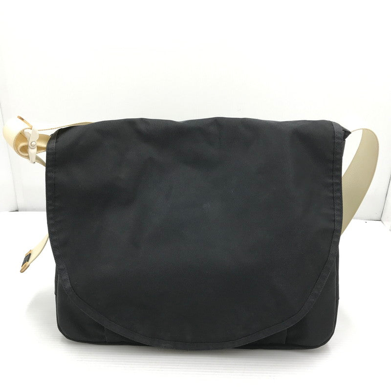 【中古品】【メンズ】 PORTER ポーター MESSENGER BAG メッセンジャーバッグ ショルダーバッグ カバン 188-261019-na-03-tagh カラー：ブラック 万代Net店