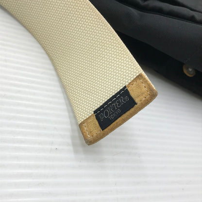 【中古品】【メンズ】 PORTER ポーター MESSENGER BAG メッセンジャーバッグ ショルダーバッグ カバン 188-261019-na-03-tagh カラー：ブラック 万代Net店