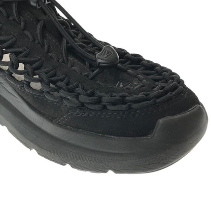 【中古品】【メンズ】 KEEN キーン UNEEK WK 1030271 ユニーク ダブルケー 靴 164-260912-na-19-tagh サイズ：26cm US 8 カラー：BLACK 万代Net店