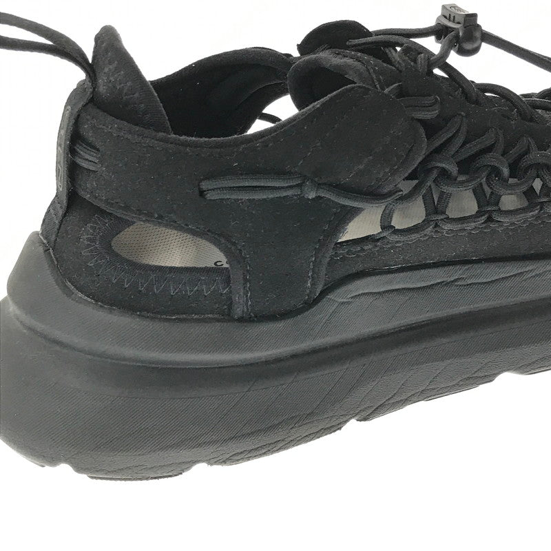 【中古品】【メンズ】 KEEN キーン UNEEK WK 1030271 ユニーク ダブルケー 靴 164-260912-na-19-tagh サイズ：26cm US 8 カラー：BLACK 万代Net店