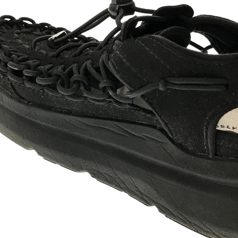 【中古品】【メンズ】 KEEN キーン UNEEK WK 1030271 ユニーク ダブルケー 靴 164-260912-na-19-tagh サイズ：26cm US 8 カラー：BLACK 万代Net店