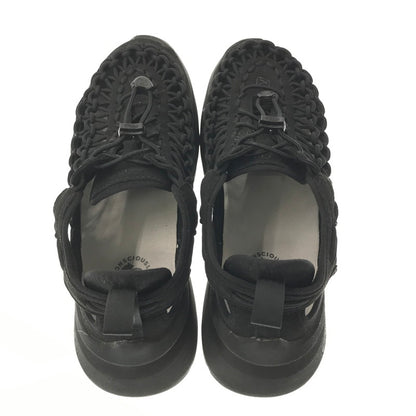 【中古品】【メンズ】 KEEN キーン UNEEK WK 1030271 ユニーク ダブルケー 靴 164-260912-na-19-tagh サイズ：26cm US 8 カラー：BLACK 万代Net店