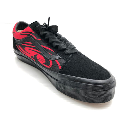 【中古美品】【メンズ】 VANS バンズ LX OLD SKOOL Y2K FLAME BLACK RED LX オールド スクール スニーカー 靴 162-260919-rt-11-tagh サイズ：29cm US11 カラー：ブラック/レッド 万代Net店