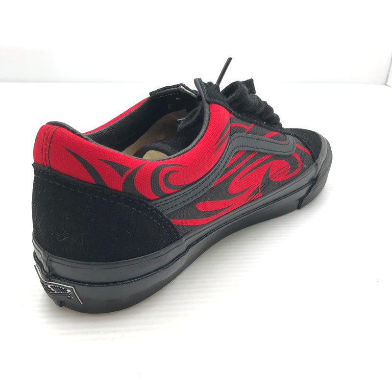 【中古美品】【メンズ】 VANS バンズ LX OLD SKOOL Y2K FLAME BLACK RED LX オールド スクール スニーカー 靴 162-260919-rt-11-tagh サイズ：29cm US11 カラー：ブラック/レッド 万代Net店